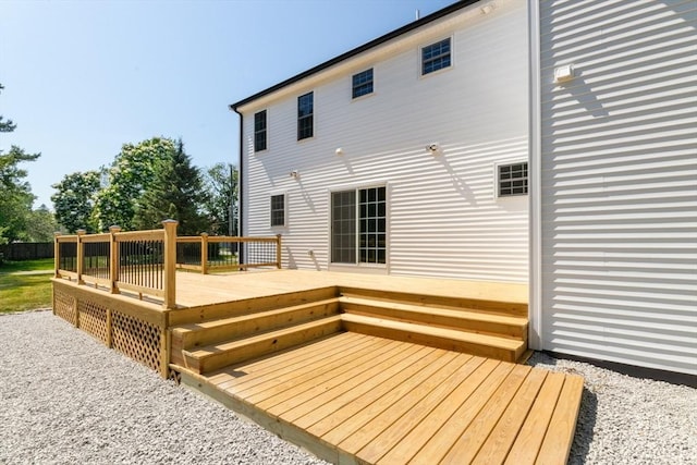 776 Allen St, Dartmouth, MA 02747 - view of wooden terrace