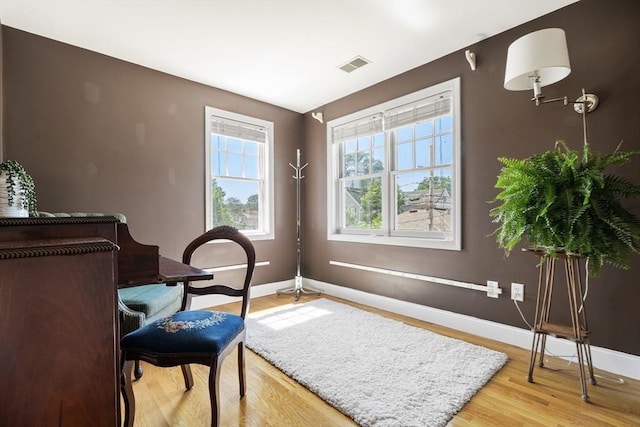 61 Colonial Dr, Arlington, MA 02474 - home office featuring baseboards and light wood finished floors