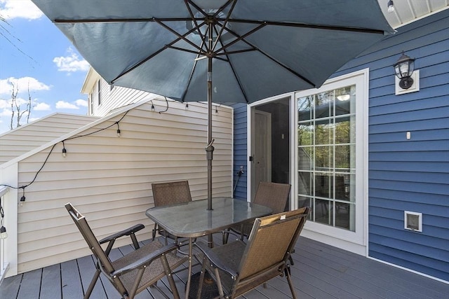 51 Fox Meadow Rd Unit A, Leominster, MA 01453 - wooden terrace featuring outdoor dining space