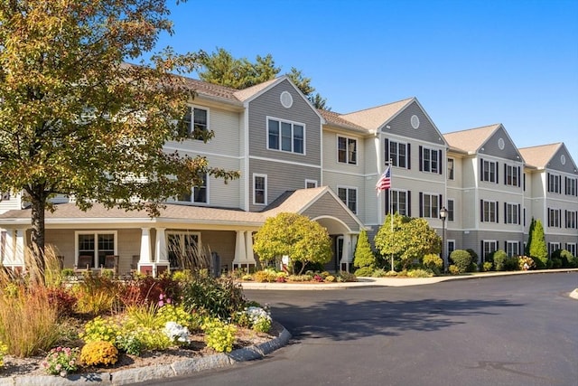 view of townhome / multi-family property