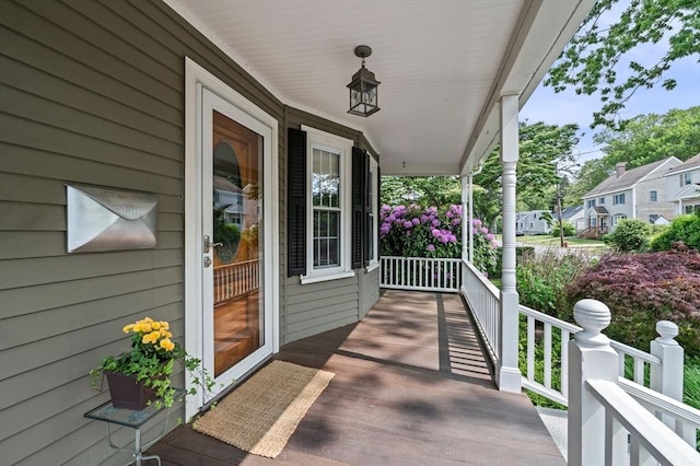 18 E St, Beverly, MA 01915 - view of wooden porch