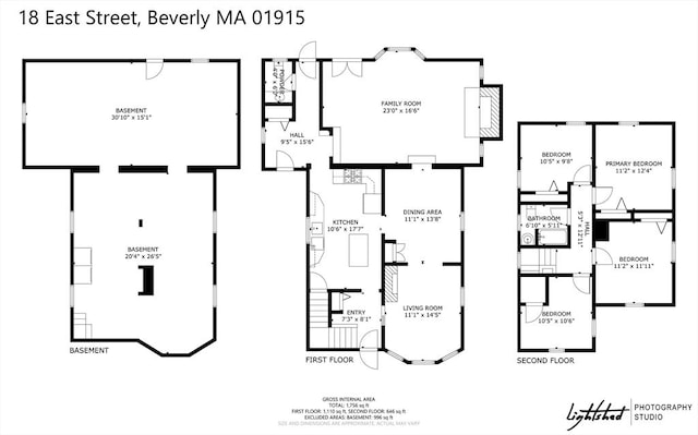 18 E St, Beverly, MA 01915 - floor plan / room layout