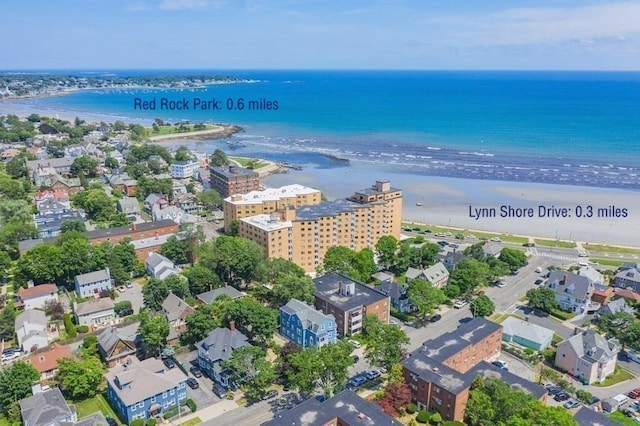 74 Newhall Unit 9, Lynn, MA 01902 - aerial view of a nearby body of water