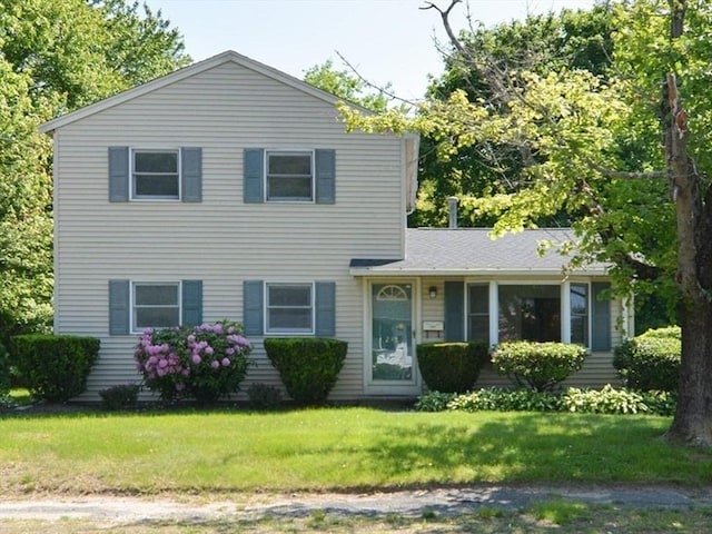 248 Levin Rd, Rockland, MA 02370 - view of front of property with a front yard