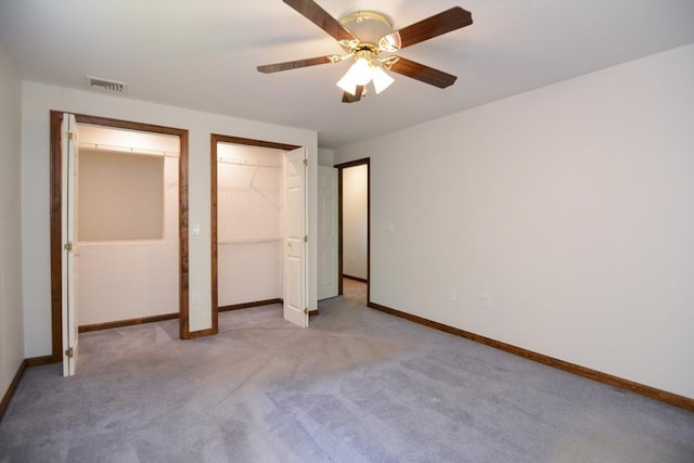 248 Levin Rd, Rockland, MA 02370 - unfurnished bedroom featuring light carpet, baseboards, and ceiling fan