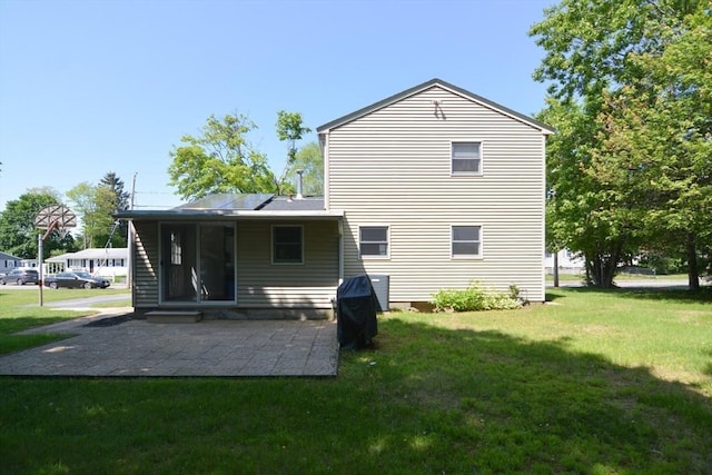 248 Levin Rd, Rockland, MA 02370 - rear view of property with a yard and a patio