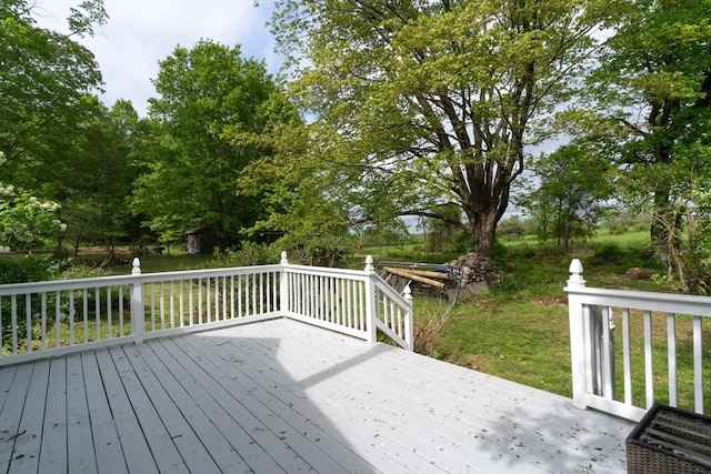 391 Brookfield Rd, Brimfield, MA 01010 - view of deck