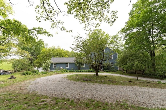 391 Brookfield Rd, Brimfield, MA 01010 - view of front facade featuring gravel driveway