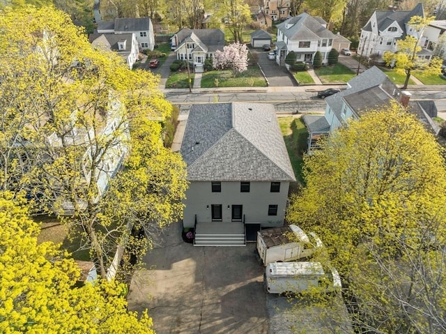 137-139 Crafts St, Newton, MA 02460 - aerial perspective of suburban area