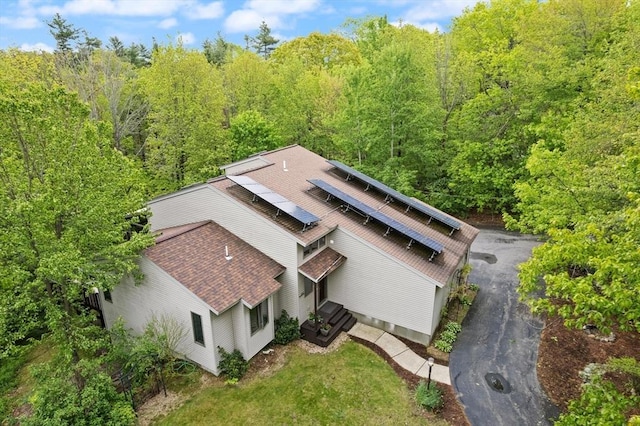887 High Rock Rd, Fitchburg, MA 01420 - aerial view of property and surrounding area featuring a heavily wooded area
