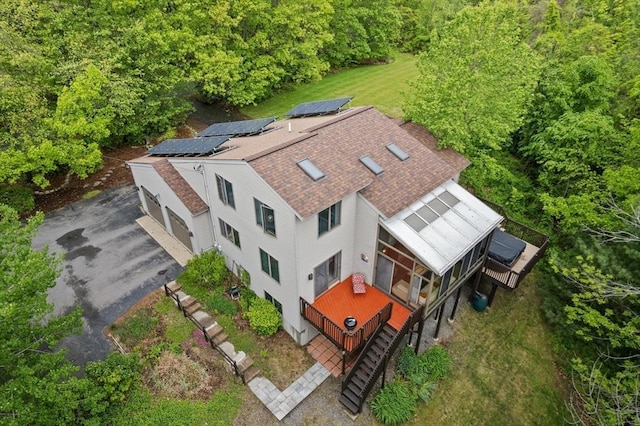 887 High Rock Rd, Fitchburg, MA 01420 - aerial view of property and surrounding area