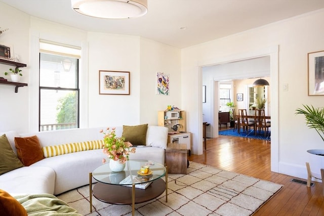 26 Moultrie St Unit 26, Boston, MA 02124 - living area featuring light wood-style floors