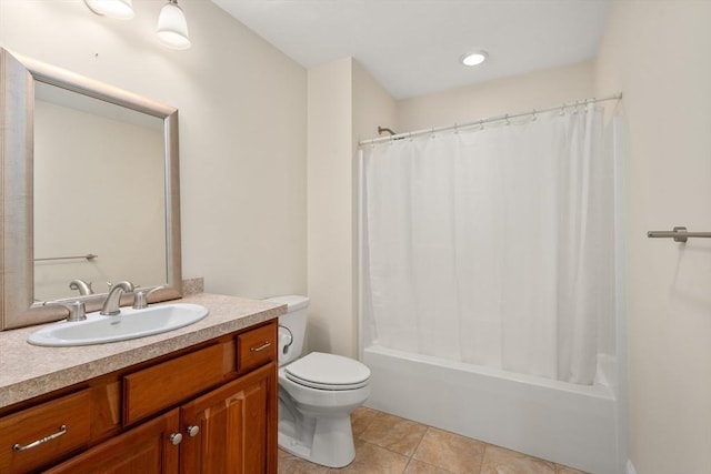 32 Old Framingham Rd Unit 34, Sudbury, MA 01776 - bathroom with vanity, tile patterned flooring, and shower / tub combo