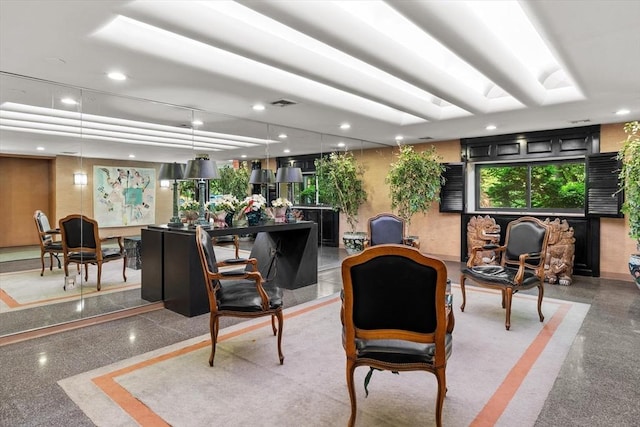 1321 Worcester Rd Unit 605, Framingham, MA 01701 - community lobby featuring recessed lighting