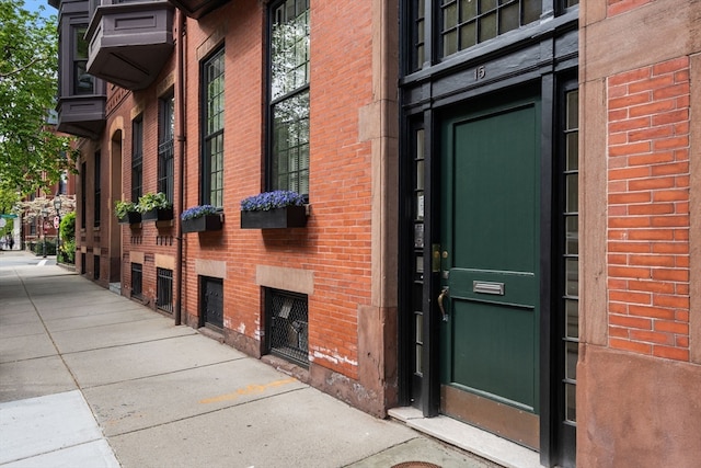 view of property entrance