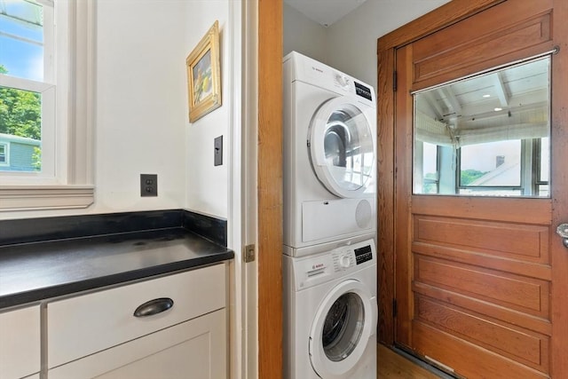 29 Hillcrest Cir Unit 2, Watertown, MA 02472 - laundry area featuring stacked washer / drying machine