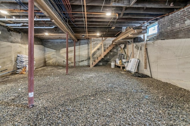 7 S Harlem St, Worcester, MA 01610 - basement with stairs