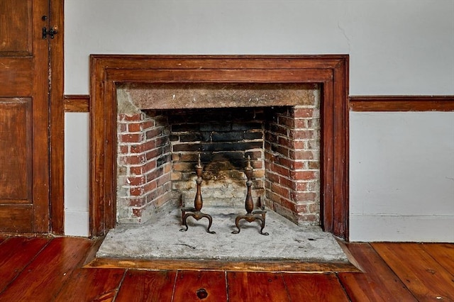 40 Whately Glen Rd, Conway, MA 01341 - detailed view of wood finished floors