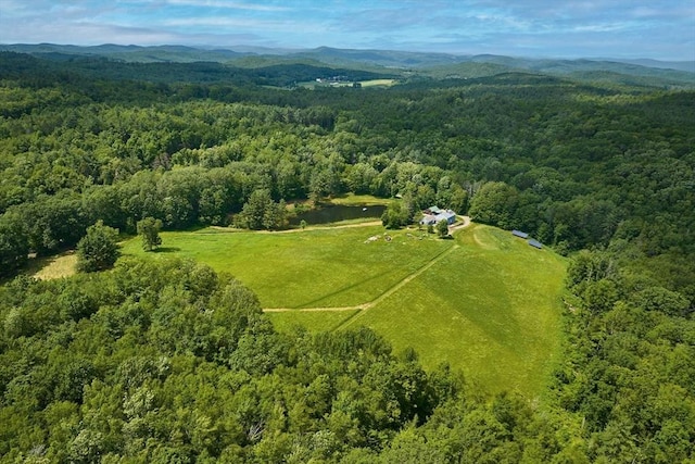 40 Whately Glen Rd, Conway, MA 01341 - aerial view of a mountain backdrop