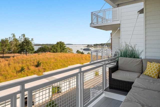 130 Broad Reach Unit 409, Weymouth, MA 02191 - balcony with a water view