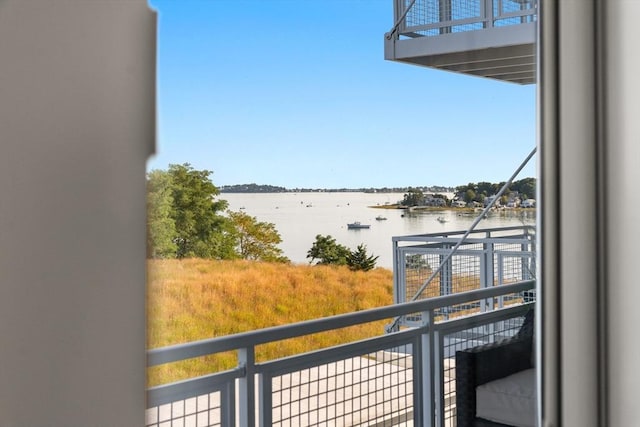 130 Broad Reach Unit 409, Weymouth, MA 02191 - balcony with a water view
