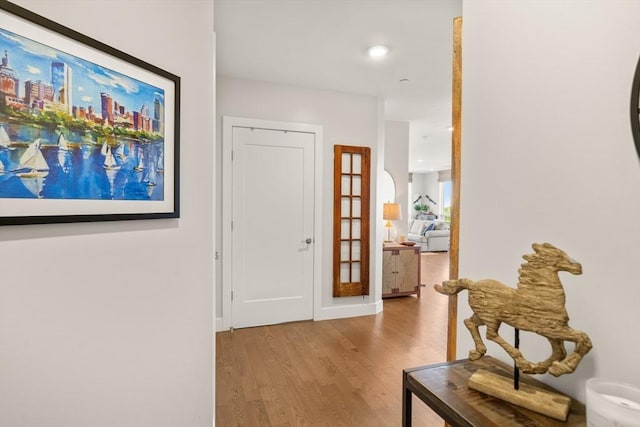 130 Broad Reach Unit 409, Weymouth, MA 02191 - entryway with light wood-style floors