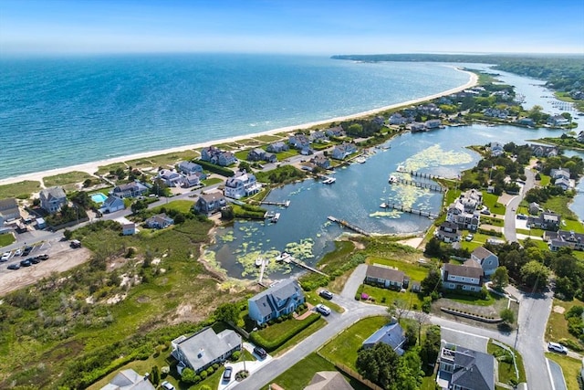 127 Short Beach Rd, Barnstable, MA 02632 - aerial view of property's location with a large body of water and nearby suburban area