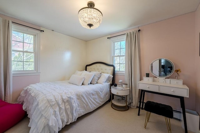 37 Hillcrest Ave, Methuen, MA 01844 - bedroom with carpet and a chandelier