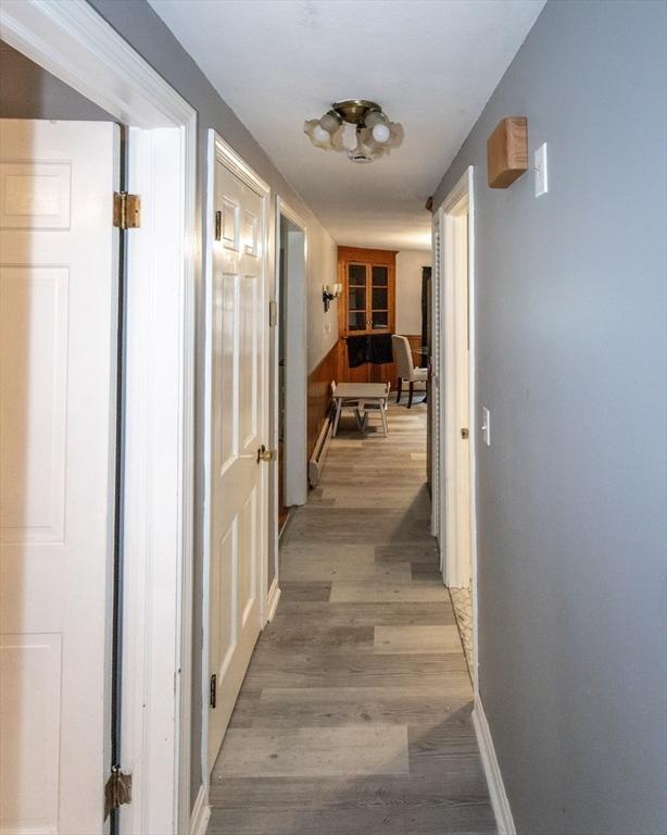 67 Donbray Rd, Springfield, MA 01119 - hallway with light wood-type flooring