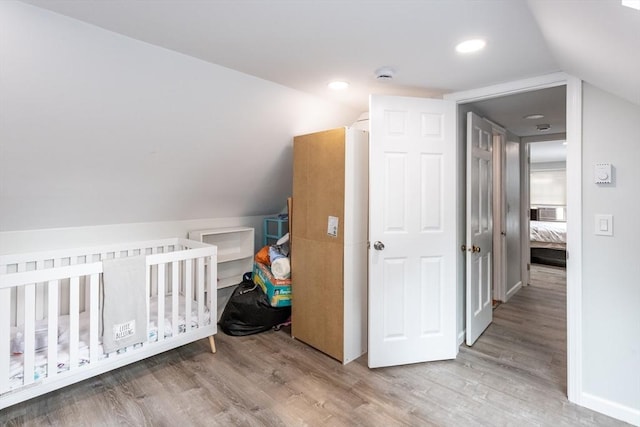 67 Donbray Rd, Springfield, MA 01119 - bedroom featuring wood finished floors, recessed lighting, and lofted ceiling