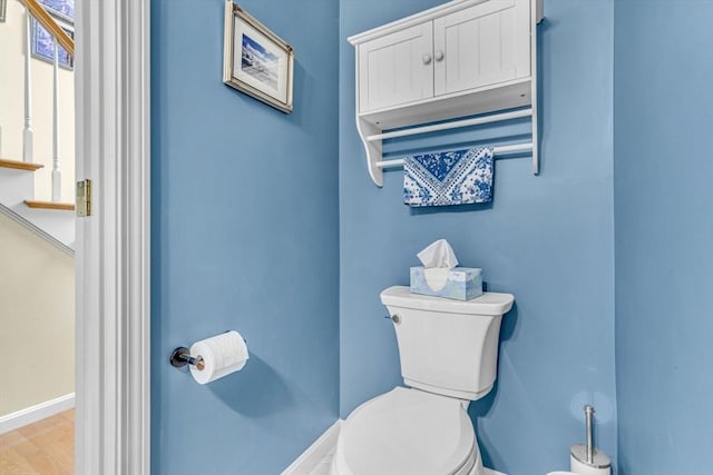4 Kattail Rd, Hudson, MA 01749 - bathroom featuring toilet and wood finished floors