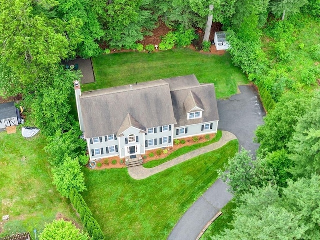 4 Kattail Rd, Hudson, MA 01749 - view from above of property