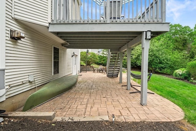 16 Preserve Way, Sturbridge, MA 01566 - view of patio / terrace with stairway