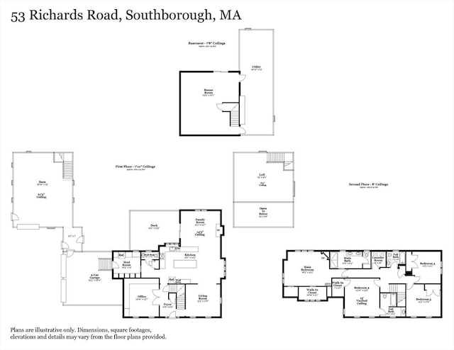 22 High St, Southborough, MA 01772 - view of property floor plan
