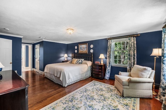 38 Lincoln Cir E, Andover, MA 01810 - bedroom featuring wood finished floors and crown molding