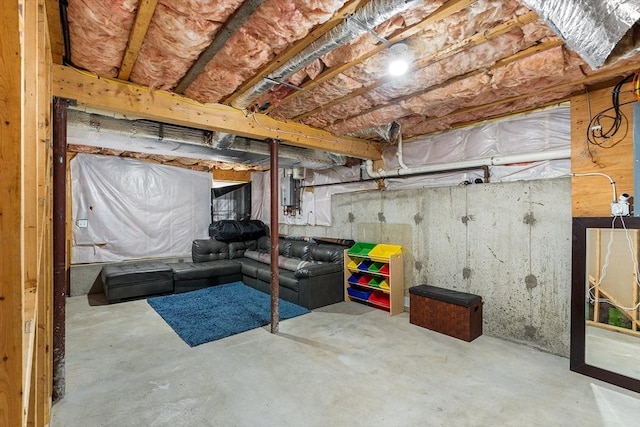 29 Regatta Dr, Attleboro, MA 02703 - view of unfinished below grade area