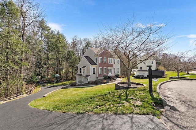 29 Regatta Dr, Attleboro, MA 02703 - view of front facade with a front lawn and aphalt driveway