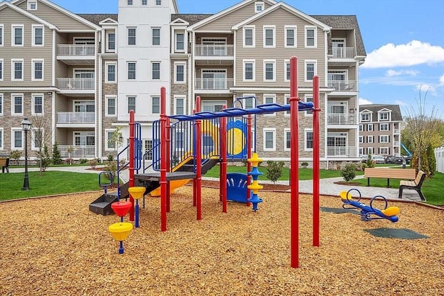 view of community playground