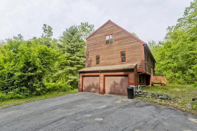 245 State Rd, Phillipston, MA 01331 - view of home's exterior with driveway and a garage