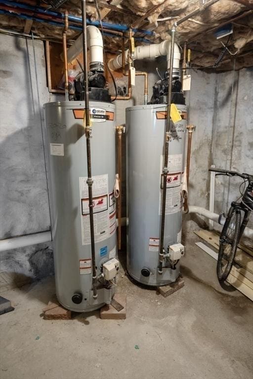 127-129 Franklin St, Malden, MA 02148 - utilities with water heater