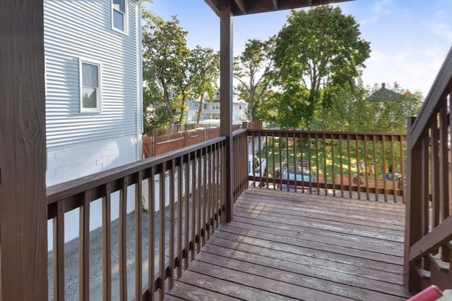 127-129 Franklin St, Malden, MA 02148 - view of deck