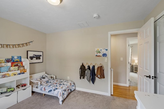 5 Holly Ter, Worcester, MA 01607 - carpeted bedroom with baseboards