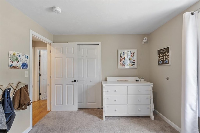 5 Holly Ter, Worcester, MA 01607 - bedroom featuring light carpet and a closet