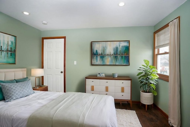 30 Royal St, Randolph, MA 02368 - bedroom with wood finished floors, recessed lighting, and baseboards