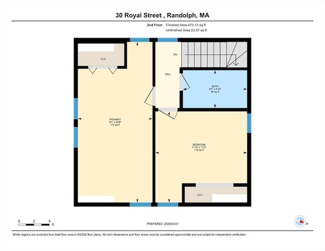 30 Royal St, Randolph, MA 02368 - room layout