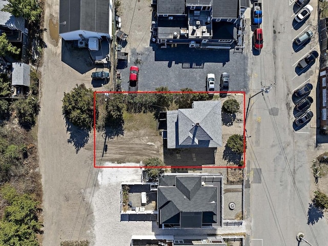 18 Marshfield Ave, Scituate, MA 02066 - aerial view of property and surrounding area with property parcel outlined