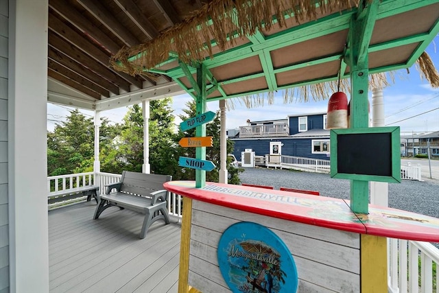 18 Marshfield Ave, Scituate, MA 02066 - view of wooden deck