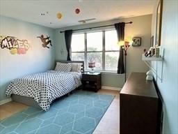 bedroom with baseboards