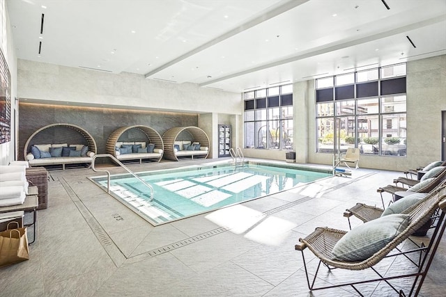 view of indoor community pool