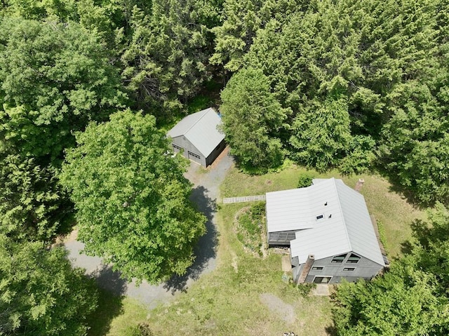 1962 Shelburne Falls Rd, Conway, MA 01341 - view from above of property